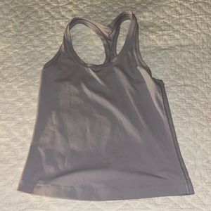 Lululemon light lavender soft racerback tank top size 4